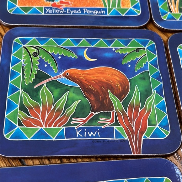 Vintage Jason Products Limited Birds of a Feather design coasters. Six coasters - Picture 7 of 13